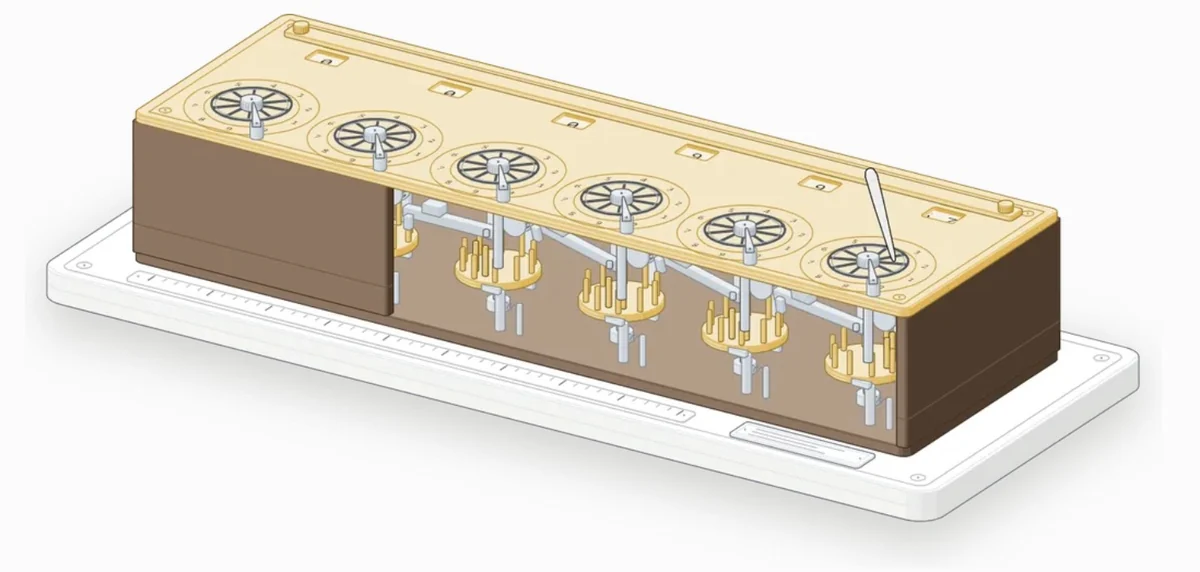 Anatomie de la Pascaline, la machine à calculer de Blaise Pascal
