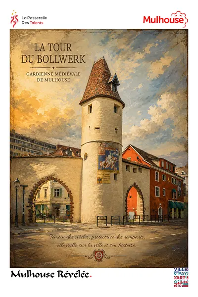 Carte postale : La Tour du Bollwerk