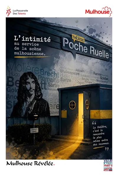 Carte postale : Théâtre Poche Ruelle
