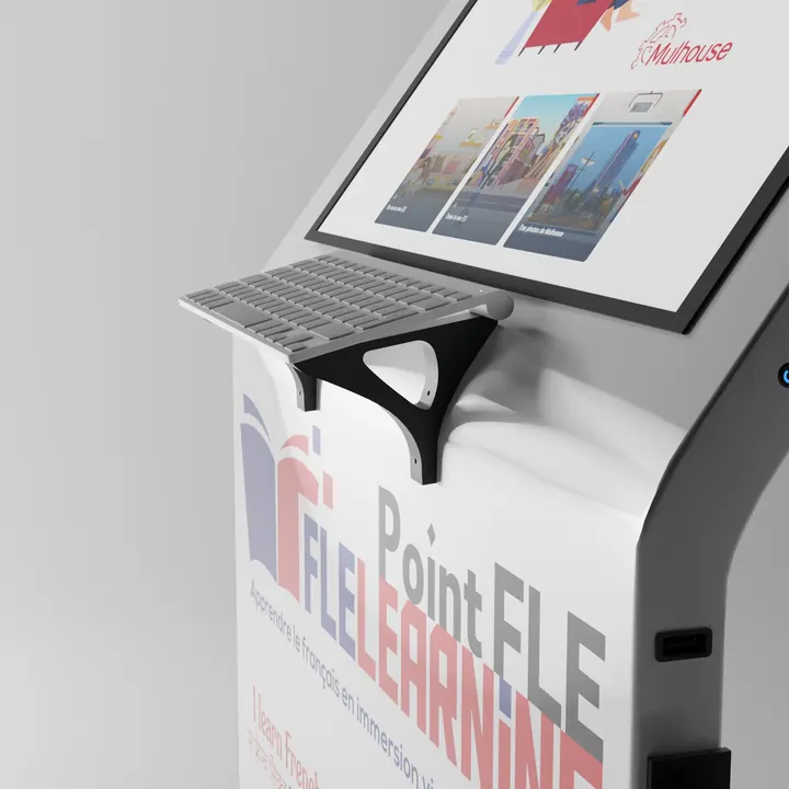 Écran tactile et clavier AZERTY