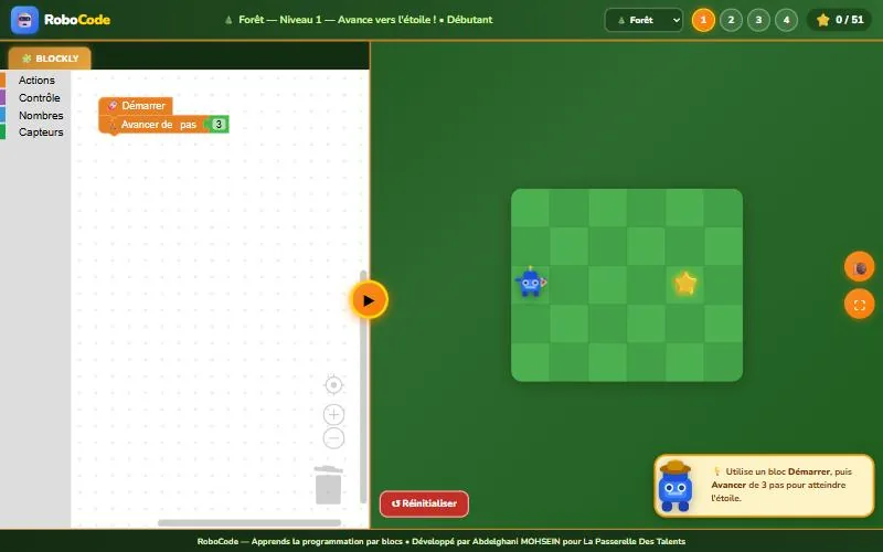Capture d'écran : RoboCode
